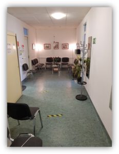 Hausarztpraxis in Berlin-Hohenschönhausen - Wartebereich